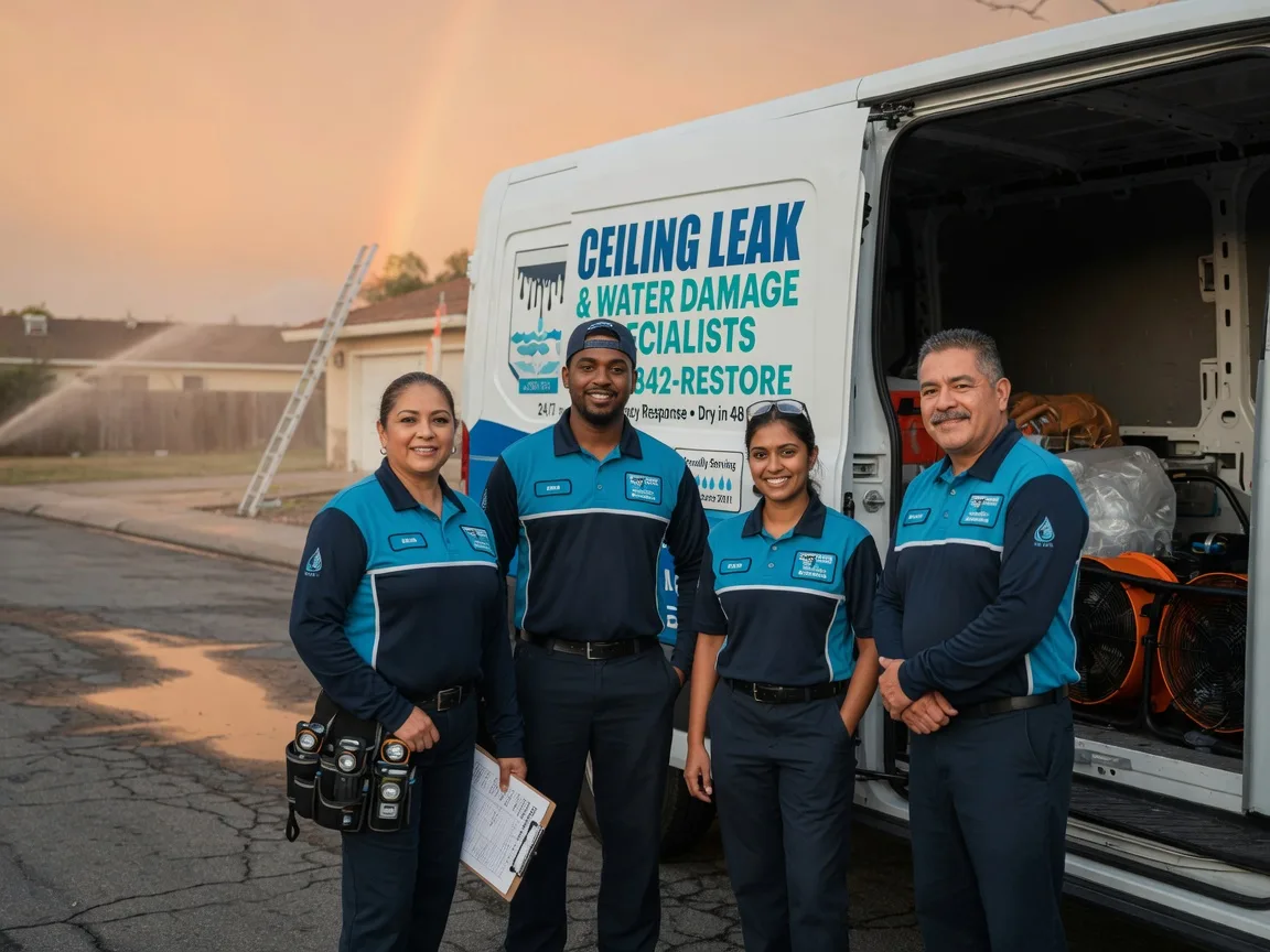 Ceiling Leak Cleanup company in Reklaw, TX